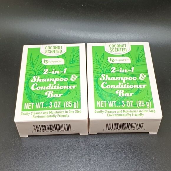 2IN1 shampoo conditioner bar coconut travel toiletries - Picture 1 of 4